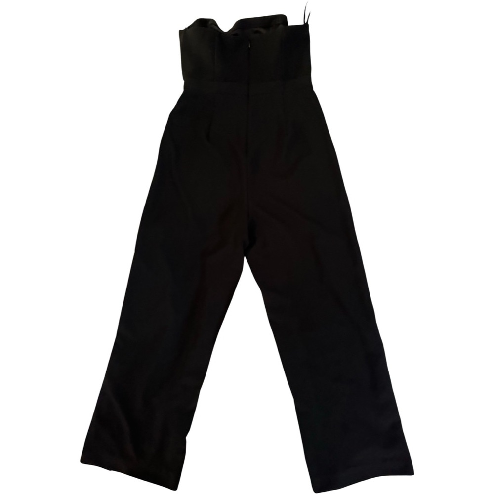 Black White House Black Market Split Leg Jumpsuit